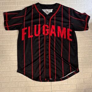 FLUGAME Jordan 12 BaseBall Jersey Size Large